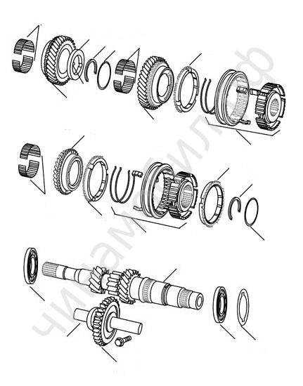 Первичный вал Geely MK
